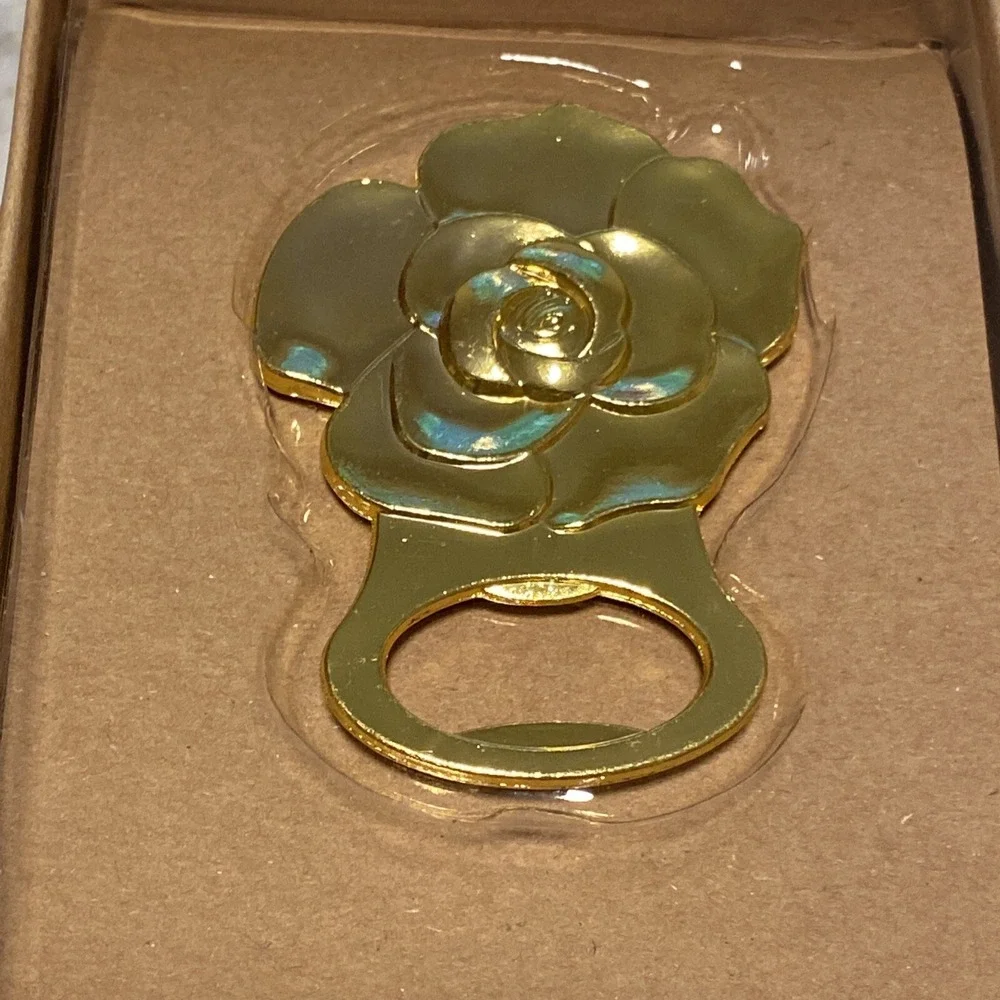 1 Rose Flower Shape Bottle Opener